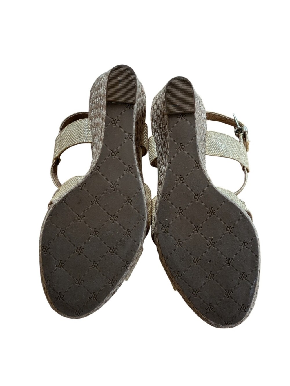 Jack Rogers Abbey Espadrille Wedge Sandals Size 9.5 - Picture 6 of 12